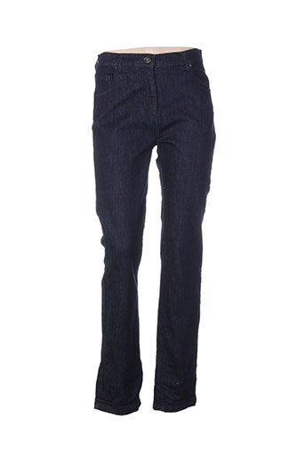lucchini jeans femme de couleur bleu