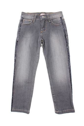 billieblush jeans fille de couleur gris
