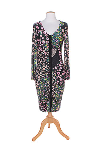 eroke robes femme de couleur noir