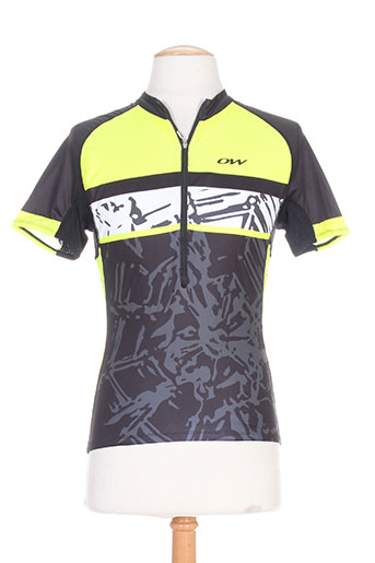 one way t-shirts homme de couleur noir