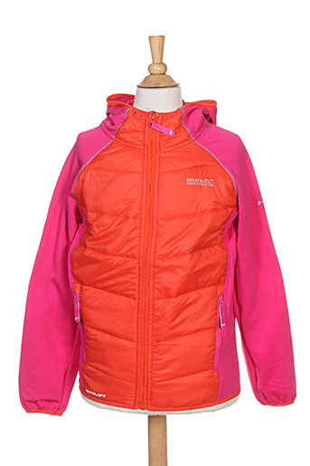 regatta vestes fille de couleur orange