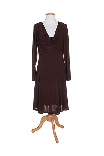 solola robes femme de couleur marron