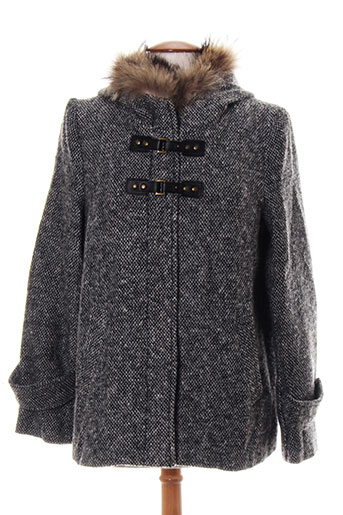 lulu manteaux femme de couleur noir