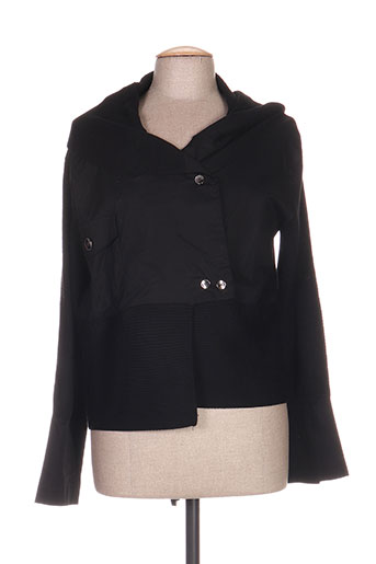 tagore vestes femme de couleur noir