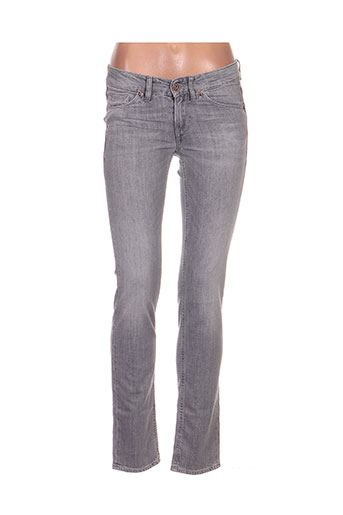gsus jeans femme de couleur bleu