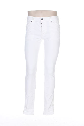 jack EFFI_CHAR_1 jones pantalons homme de couleur blanc