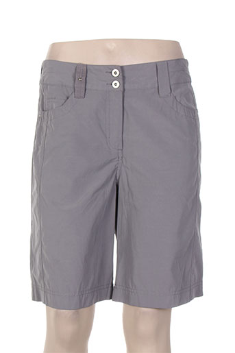 brandtex shorts / bermudas femme de couleur gris