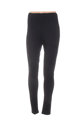 brandtex pantalons femme de couleur noir