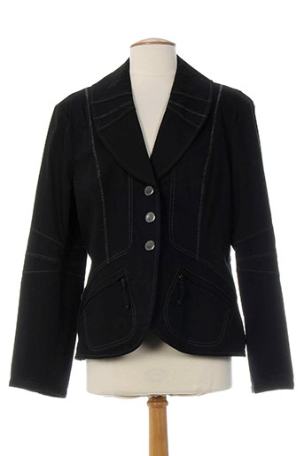 bleu de sym vestes femme de couleur noir