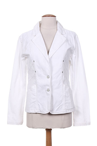 rouge et bleu vestes femme de couleur blanc