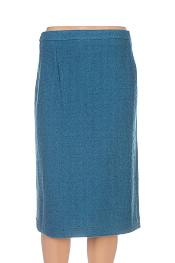 gerard pasquier jupes femme de couleur bleu