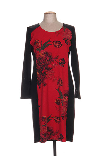 jean delfin robes femme de couleur rouge