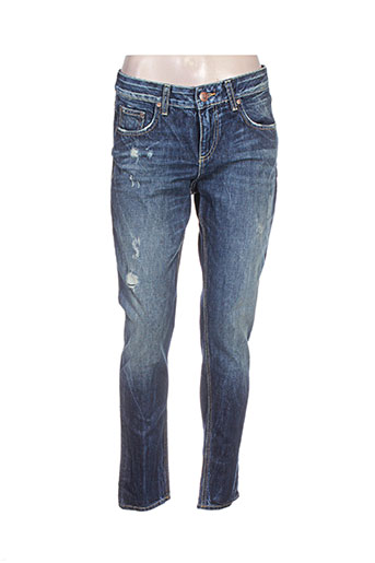 ltb jeans femme de couleur bleu