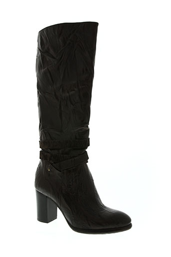 cafe noir chaussures femme de couleur marron