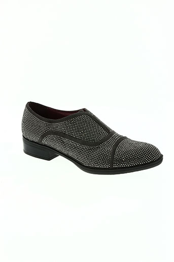 cafe noir chaussures femme de couleur gris