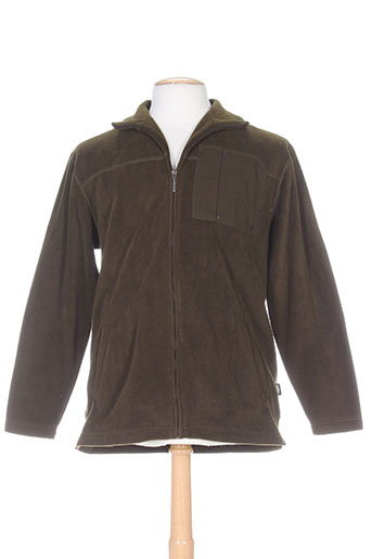 berac vestes homme de couleur vert