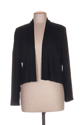 nathalie chaize gilets femme de couleur noir