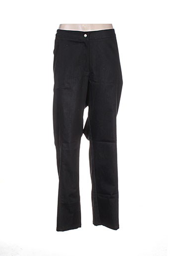 jean gabriel pantalons femme de couleur noir