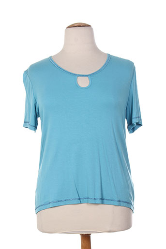 saint charles t-shirts femme de couleur bleu