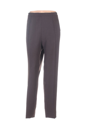 emmanueli pantalons femme de couleur marron