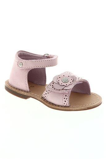 aster chaussures fille de couleur rose