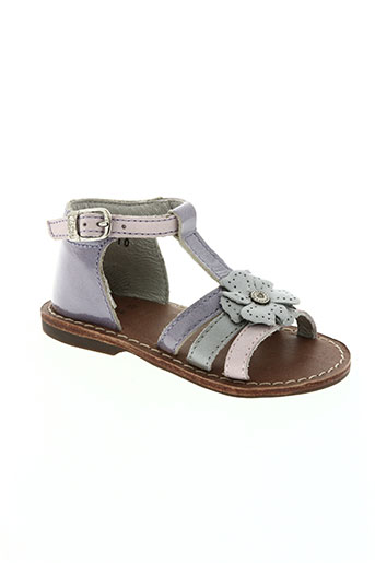 aster chaussures fille de couleur violet