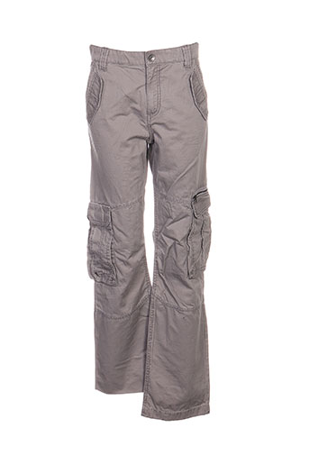 mexx pantalons garçon de couleur gris