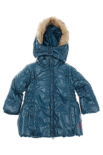 mexx manteaux fille de couleur bleu