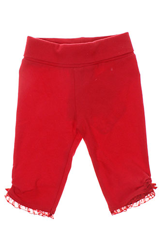 mayoral pantalons fille de couleur rouge