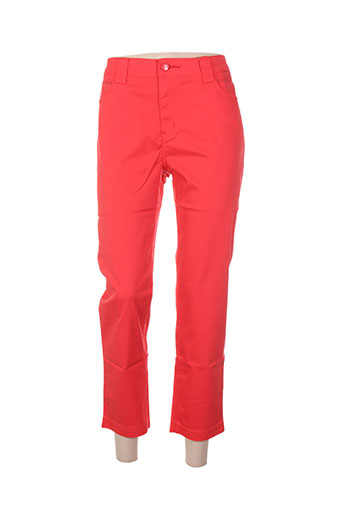 youline pantacourts femme de couleur rouge
