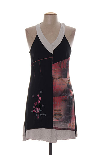 rose bleue robes femme de couleur noir