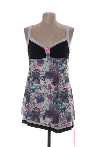 rose bleue robes femme de couleur gris