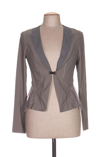 deca vestes femme de couleur gris