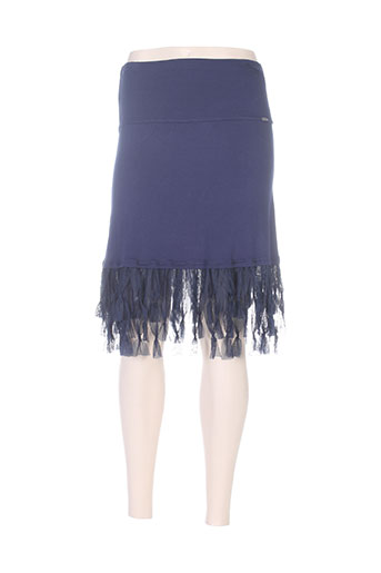 deca jupes femme de couleur bleu