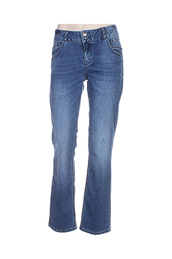 street one jeans femme de couleur bleu