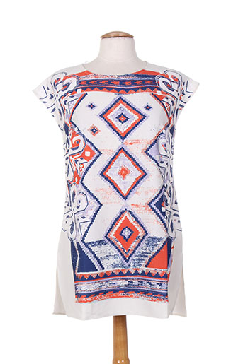 les filles de neaux chemises femme de couleur orange