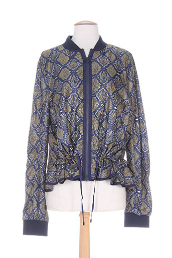essentiel vestes femme de couleur bleu