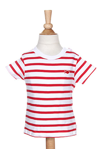 week end a la mer t-shirts garçon de couleur rouge