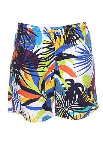 mondaca maillots de bain garçon de couleur blanc