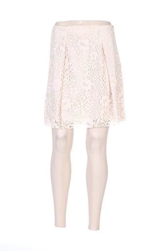 pois jupes femme de couleur beige