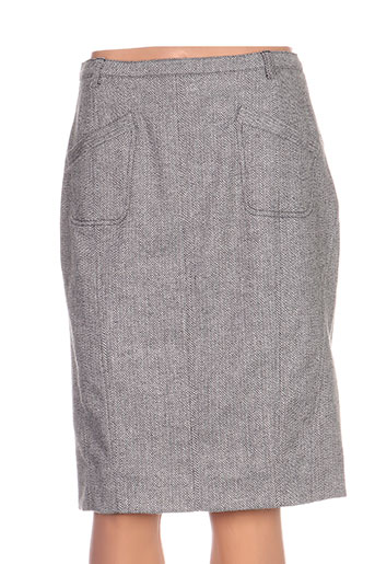 quattro jupes femme de couleur gris