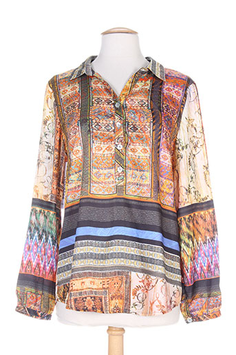 quattro chemises femme de couleur orange