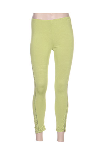 quattro pantalons femme de couleur vert