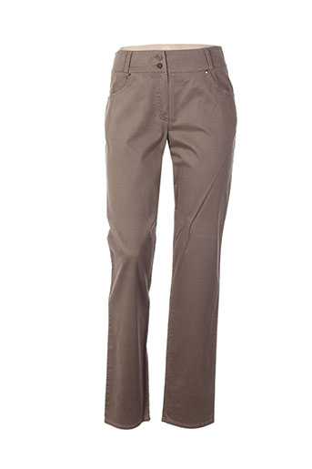 quattro pantalons femme de couleur marron