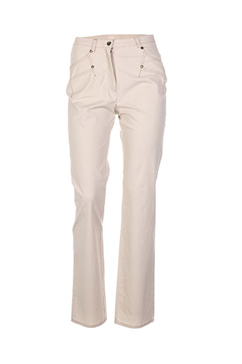 quattro pantalons femme de couleur beige
