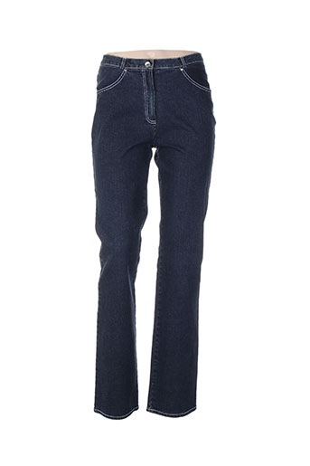quattro jeans femme de couleur bleu
