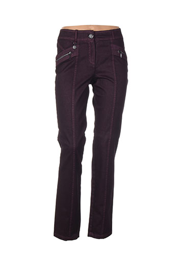 quattro pantalons femme de couleur violet
