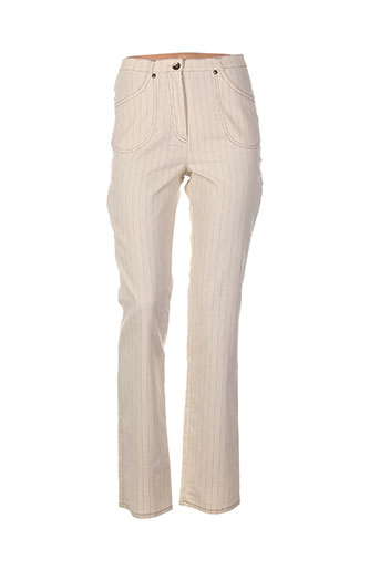 quattro pantalons femme de couleur beige