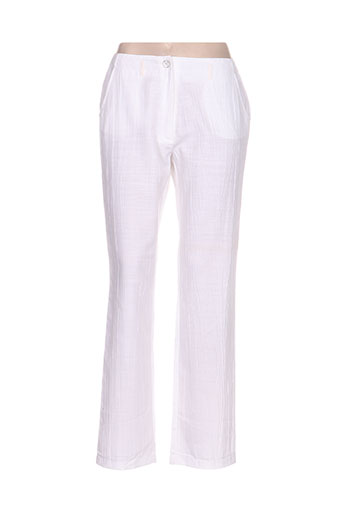 quattro pantalons femme de couleur blanc