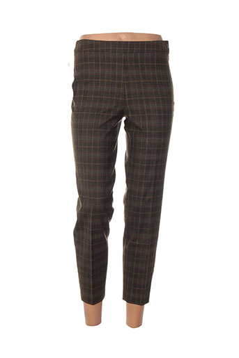 quattro pantacourts femme de couleur marron